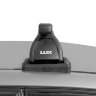 Багажная система LUX с дугами 1,3м прямоугольными в пластике для а/м Toyota Highlander III со штатными местами для установки багажника