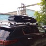 Автобокс (бокс на крышу) LUX TAVR 197 черный глянцевый 520L