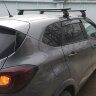Багажная система 3 "LUX" с дугами 1,2м аэро-трэвэл (82мм) черными для а/м Renault Kaptur 2016-... г.в.
