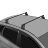 Багажная система LUX с дугами 1,2м прямоугольными в пластике для а/м со штатным местом 941 (Mitsubishi Outlander III 2012-... г.в. без рейлингов на крыше)