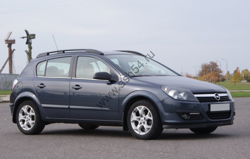 Рейлинги АПС для Opel Astra H (2004-2014) серые