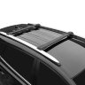 Багажная система LUX ХАНТЕР черная для Renault Duster 2021-... г.в. с рейлингами
