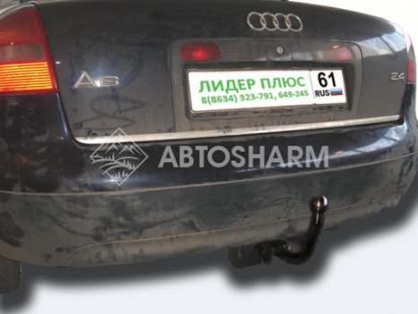 Фаркоп (ТСУ) Leader Plus для Audi A6 седан 1997-2004 арт.a103-a