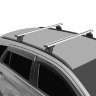 Багажная система "LUX" с дугами 1,2м аэро-трэвэл (82мм) для а/м Kia Sportage интегрированные рейлинги