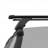 Багажная система "LUX" с дугами 1,2м прямоугольными в пластике для а/м Nissan Note Hatchback 2005-... г.в.