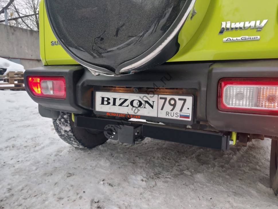 Фаркоп (ТСУ) Бизон для а/м Suzuki Jimny IV с 2018 г.в.