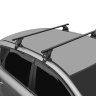 Багажная система "LUX" с дугами 1,1м прямоугольными в пластике для а/м Kia Piсanto Hatchback 2004-... г.в.
