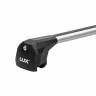 Багажная система LUX SCOUT для а/м с интегрированными рейлингами универсальная с серебристыми дугами 110 см(арт.601171)