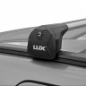 Багажная система LUX SCOUT для а/м с интегрированными рейлингами универсальная с серебристыми дугами 110 см(арт.601171)