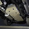 Комплект Защиты для TOYOTA Land Cruiser 150 Prado Алюминий 4мм (картер, передний дифференциал, кпп, бак) арт. ZKTCC00219K