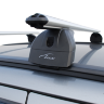 Багажная система "LUX" с дугами 1,2м аэро-классик (53мм) для а/м Kia Soul II 2015-... г.в. с интегр. рейл.