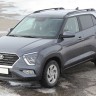 Рейлинги АПС для Hyundai Creta с 2021 г.в. Цвет: серый.