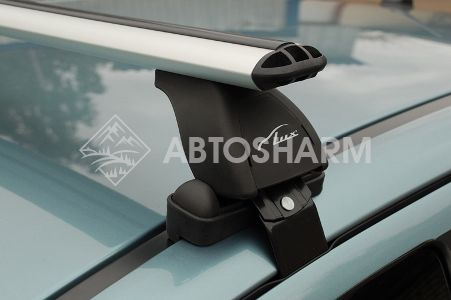 Багажная система LUX в комплекте с аэродинамическими дугами для а/м Daewoo Gentra седан 2013-…