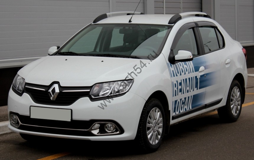 Рейлинги АПС для  Renault Logan II c 2014 г.г. выпуска.